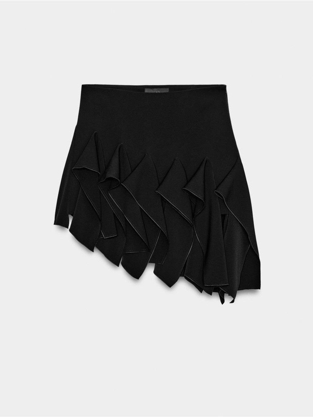 ZARA Woman Collection ZW Ruffled Mini Skirt –